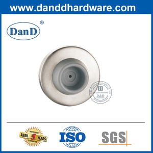 Edelstahl-Wandmontierter konkaver Türknopf Stooper-DDDs023