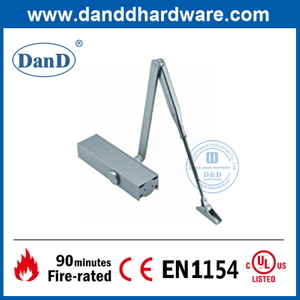 Aluminium-automatische Anstellfrühlingssicherheits-Sturm-Tür näher-dddc011