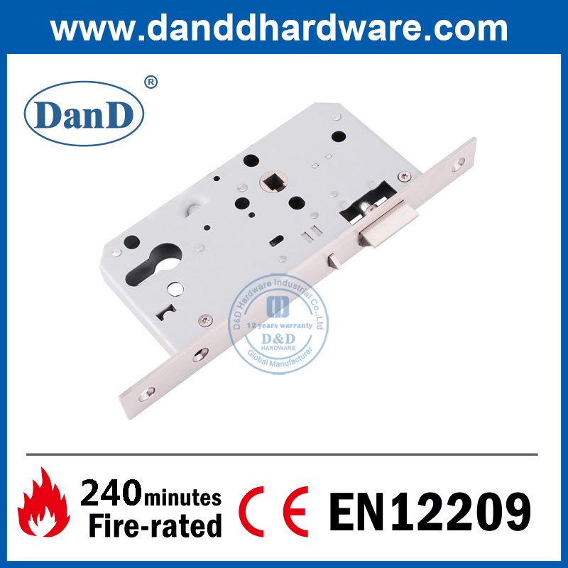 CE markierte Euro SS304 Fire Nennte Nacht Latch Lock-DDML014