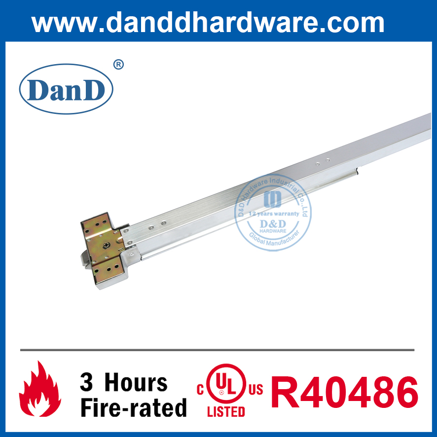 Ansi Grad 1 SS304 Feuerausgang Hardware Panic Door Bar-DDPD023