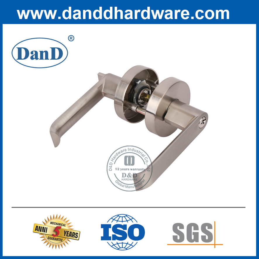 Einseitiger Lock-Zinklegierungs-Eingangstürhebel-Hebel-Lockset-DDLK092