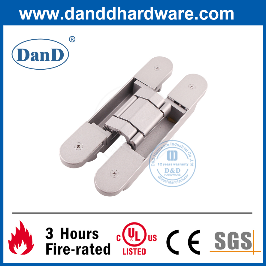 Zinklegierung Heavy Duty 3d verborgenes Türscharnier für Innentüren-DDCH008-G80