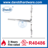 UL ANSI Grad 1 SS304 Vertikalstab Notausgangstür Push Bar-DDPD004