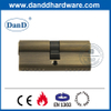CE 70mm EuroProfile Antike Messing Master Key Lock Zylinder-DDLC003