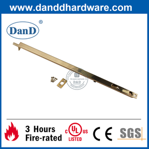 Gold Messing Verdeckter Flush-Türschraube für Vordertür-DDDB002